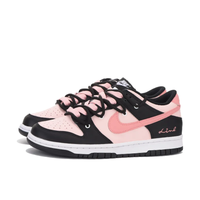 Custom Dunk Extra Black Lace Pink Black
