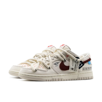 Custom Dunk Extra Lace Creamy White Simple Figure