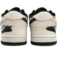 Custom Dunk Extra Lace Extra Lace White Teeth Black