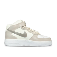 Custom Air Force 1 Mid Khaki Dog Paw