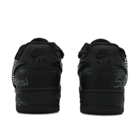 Custom Air Force 1 Low Extra Lace Metal Chain Grid Patch Swoosh