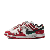 Custom Dunk Christmas Red Black Christmas Tree