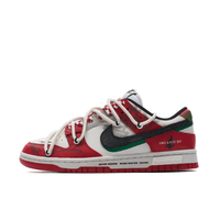Custom Dunk Christmas Red Black Christmas Tree