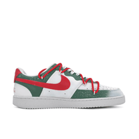 Custom Air Force 1 Christmas Green Red Elk Snowflake Christmas Tree