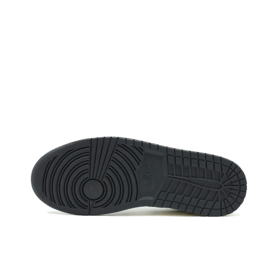 Custom Air Jordan 1 Black Brown Beige With Fonts Low