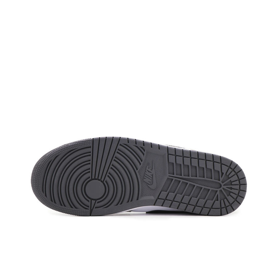 Custom Air Jordan 1 Grey Black Snake Scales Low