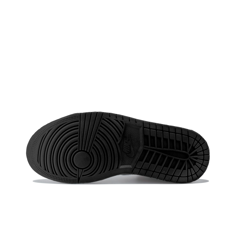 Custom Air Jordan 1 Black Red Gold Snake Theme Low