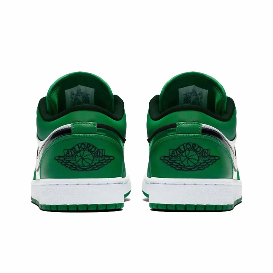 Custom Air Jordan 1 Green Black White Low