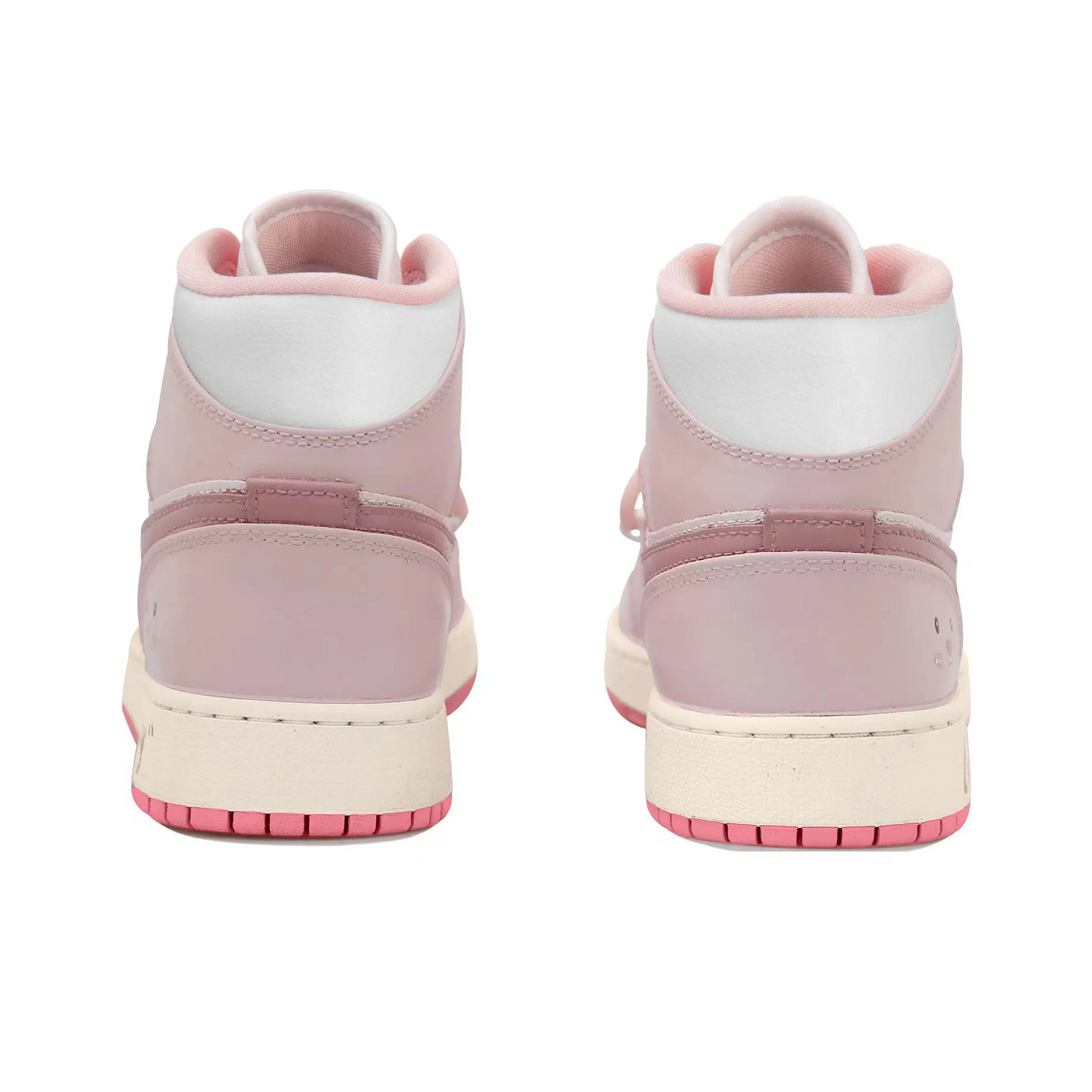 Custom Air Jordan 1 Dull Pink Loopy Theme