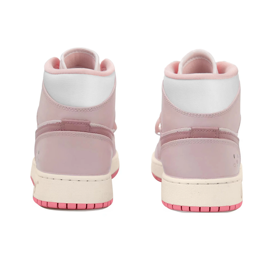 Custom Air Jordan 1 Dull Pink Loopy Theme