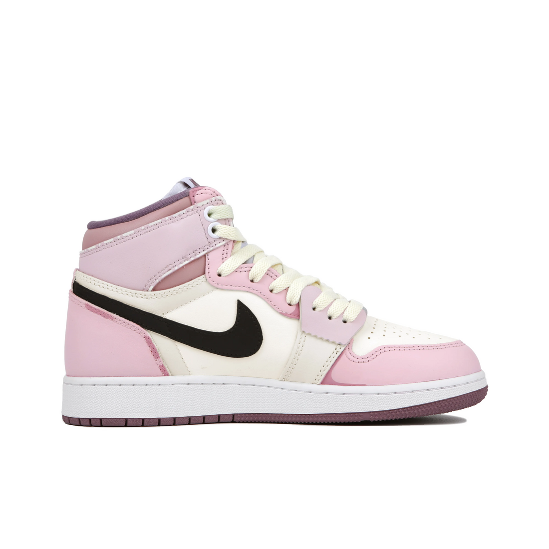 Custom Air Jordan 1 Pink White Black High