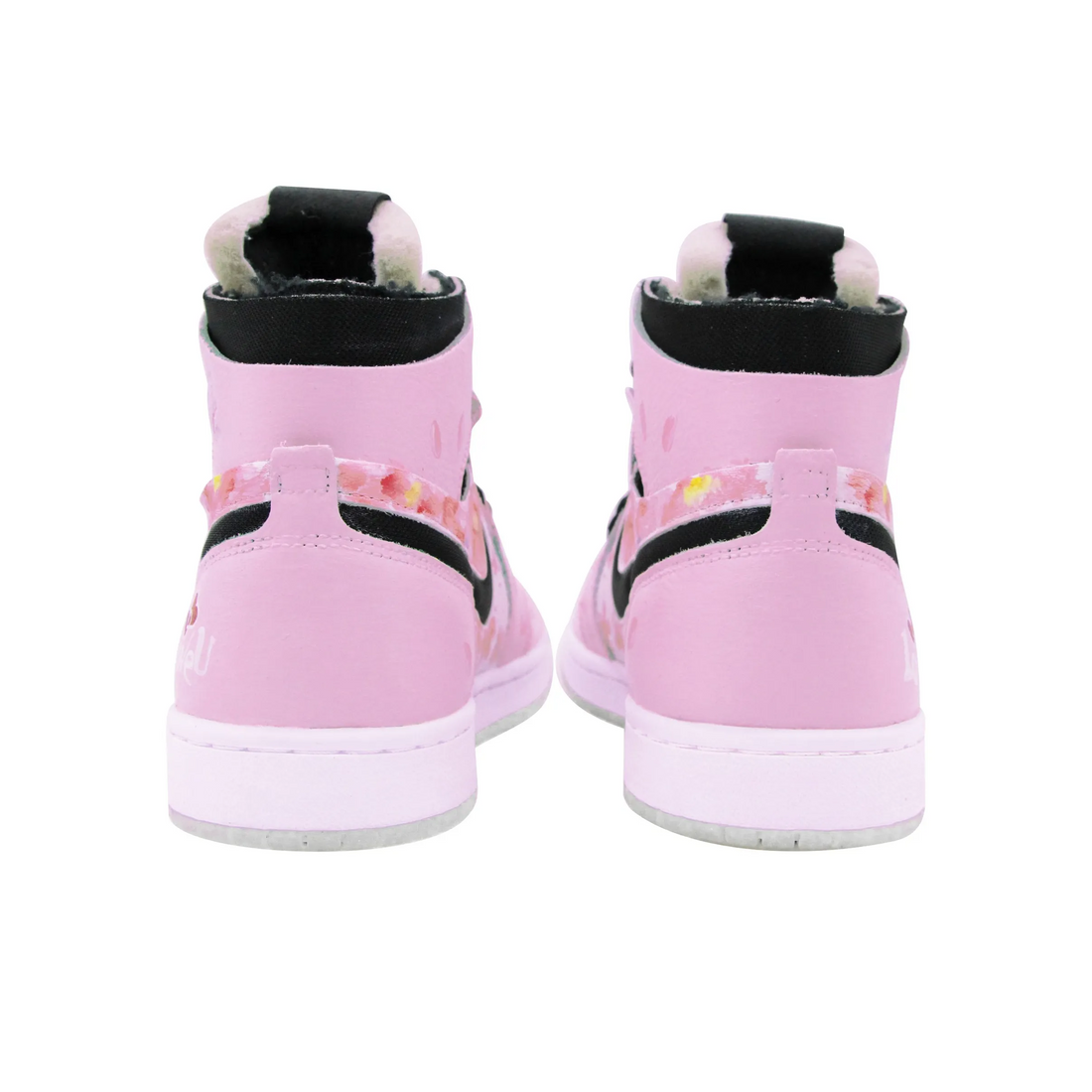 Custom Air Jordan 1 Pink Cherry Blossoms