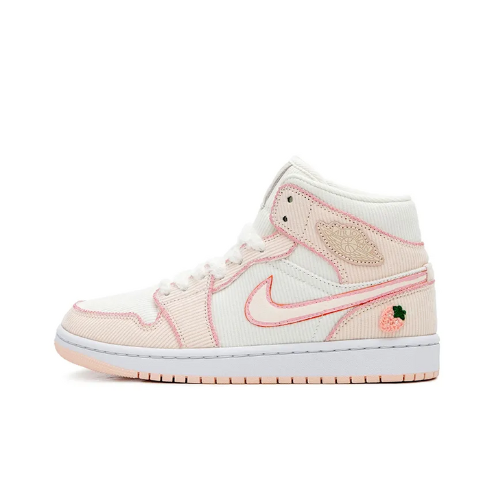 Custom Air Jordan 1 Light Pink Strawberry