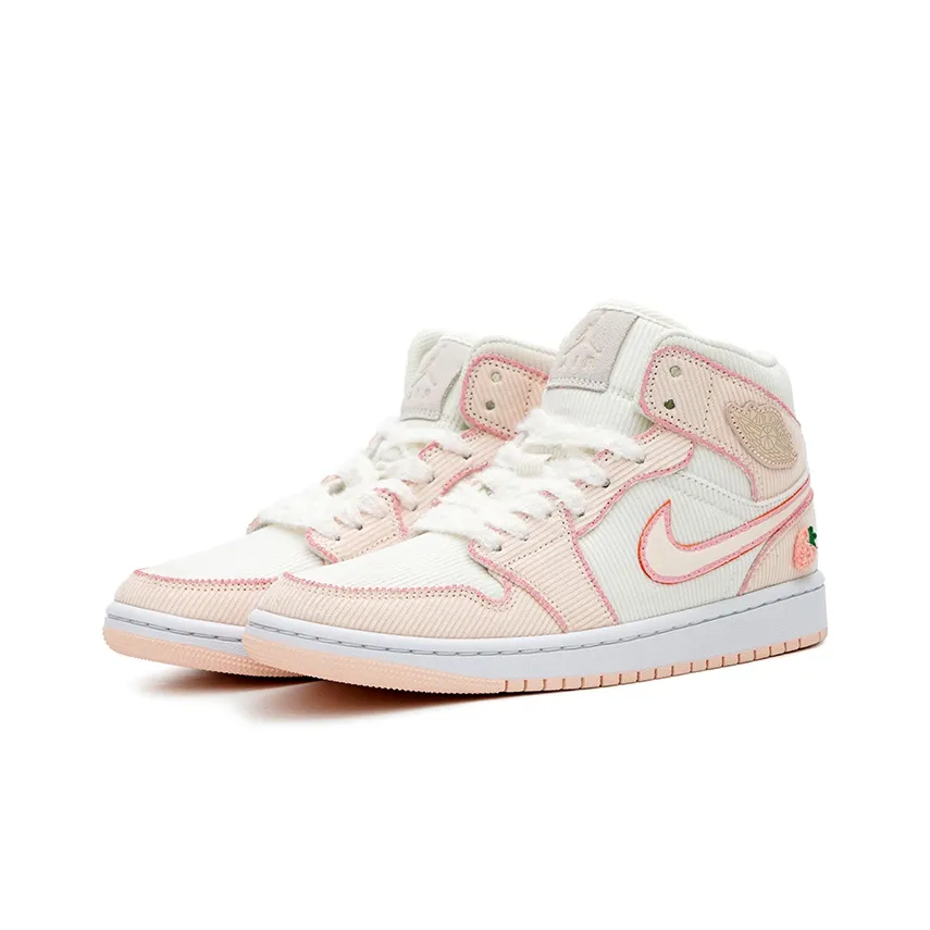 Custom Air Jordan 1 Light Pink Strawberry