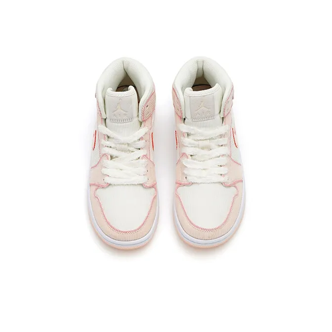Custom Air Jordan 1 Light Pink Strawberry
