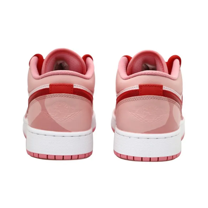 Custom Air Jordan 1 Pink Red Low