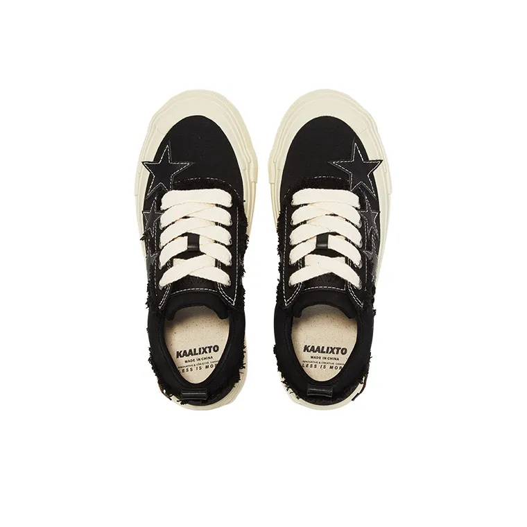 Custom Sneaker Stars Black