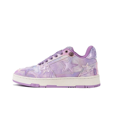 Custom Sneaker Stars Purple