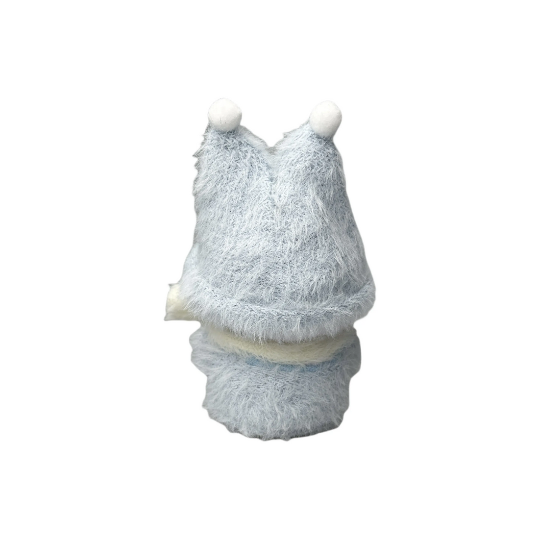Pop Mart Blind Box Custom Light Blue Plush Suit With White Scarf