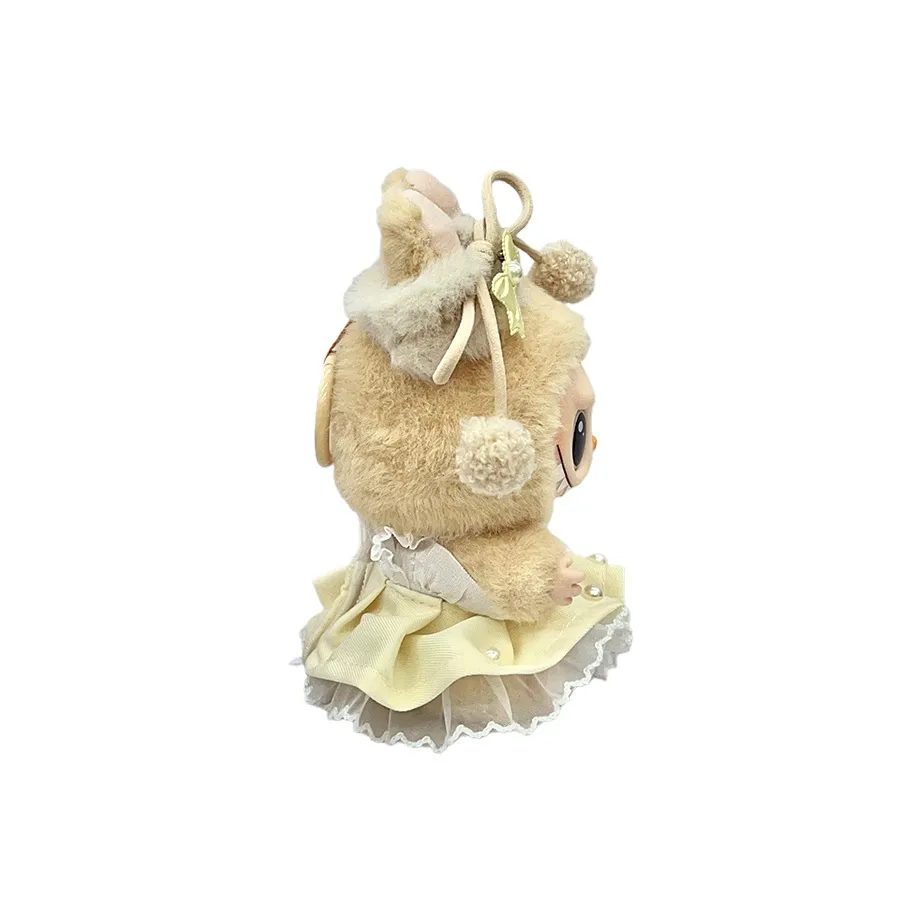 Custom Labubu Yellow Princess Dress