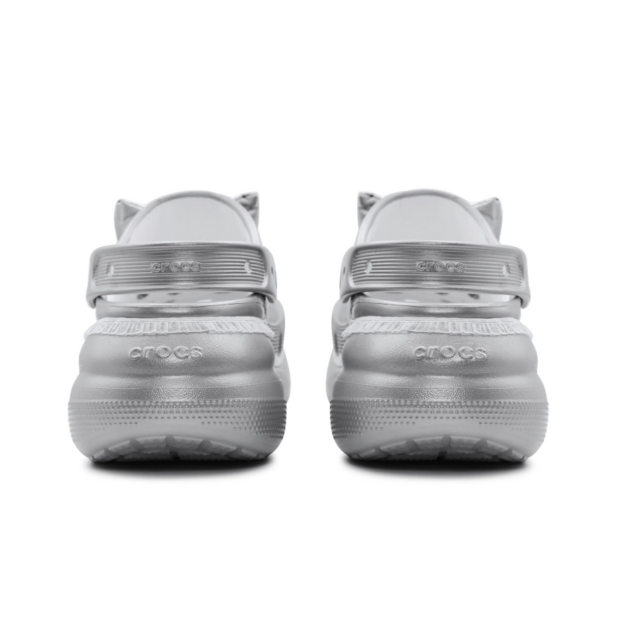 Custom Crocs Sliver Grey Butterfly Decorations