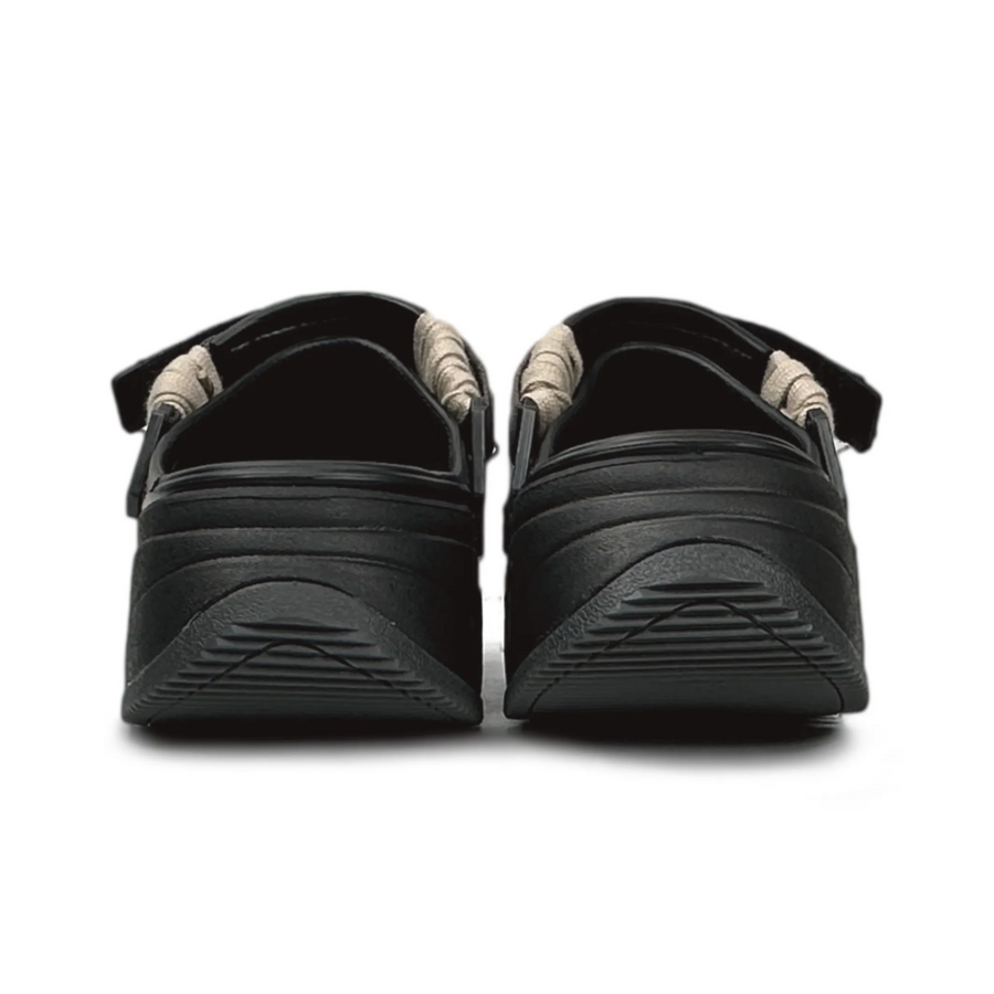 Custom Crocs Black Khaki Six-pointed Star Shoelaces