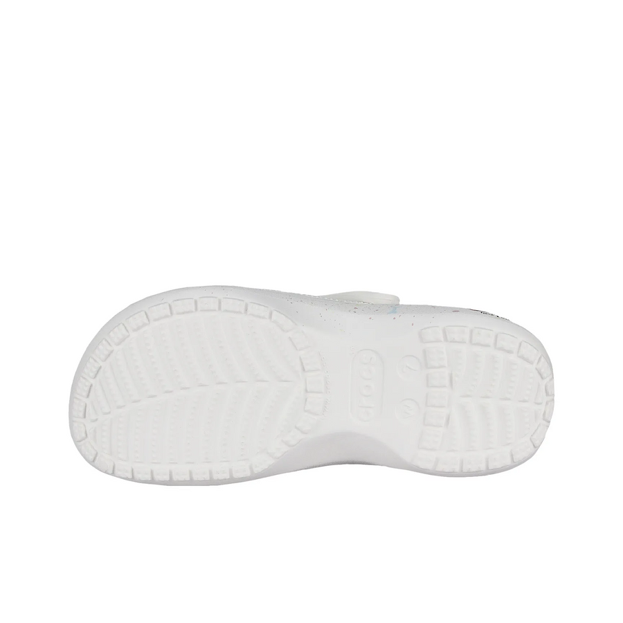 Custom Crocs White Stars Cartoon Decorations