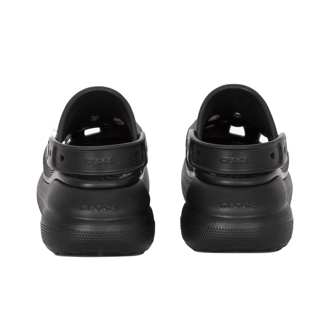 Custom Crocs Black Silver Accessories