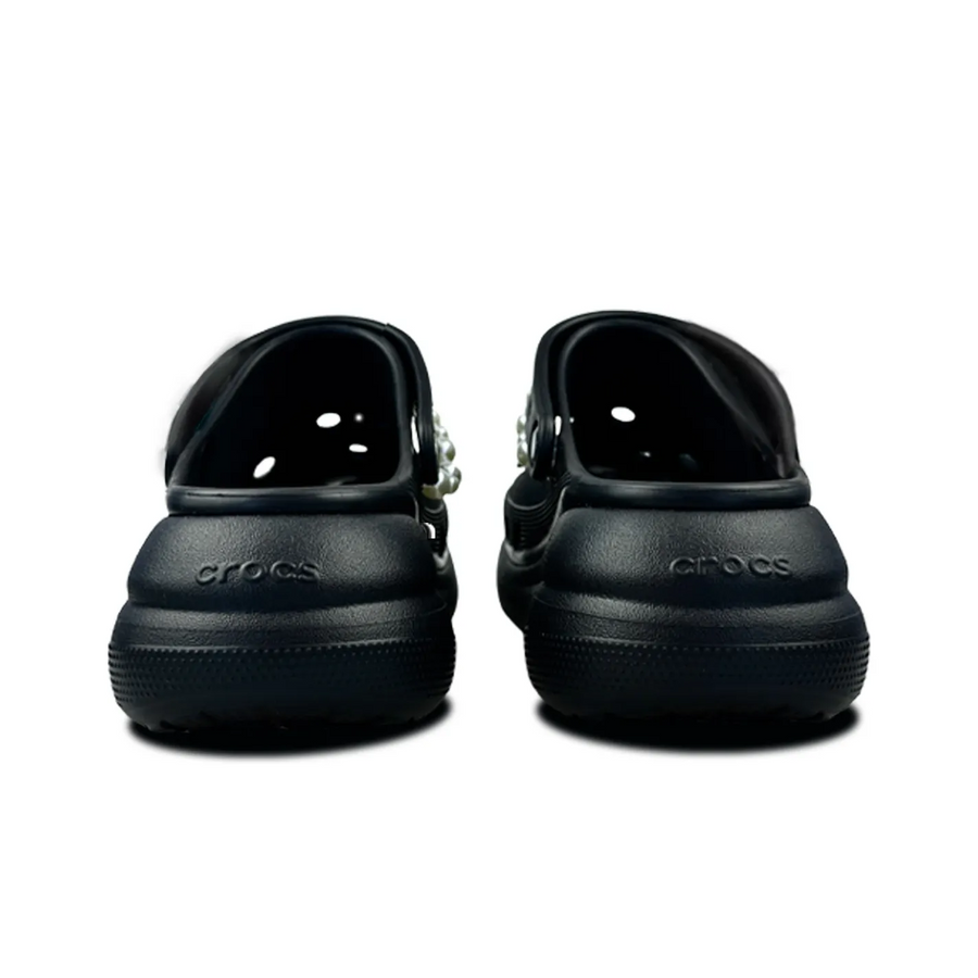 Custom Crocs Black With Star Pearl Accessories