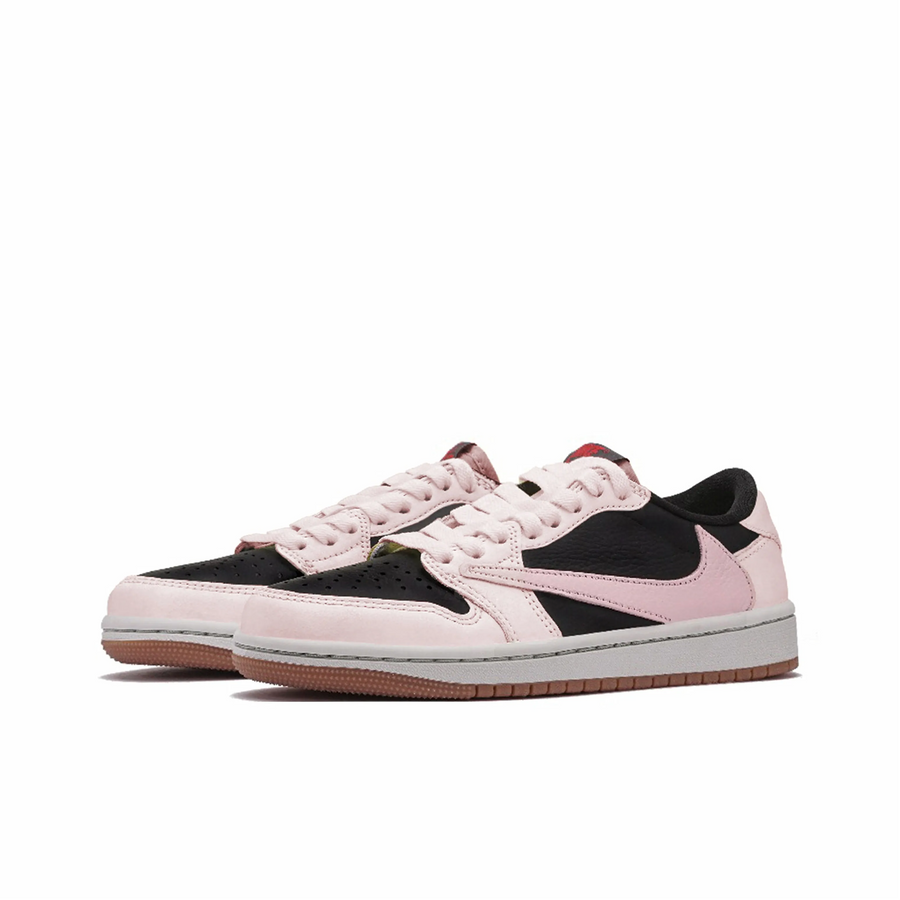 Travis Scott Jordan 1 Custom Jordans Black Pink
