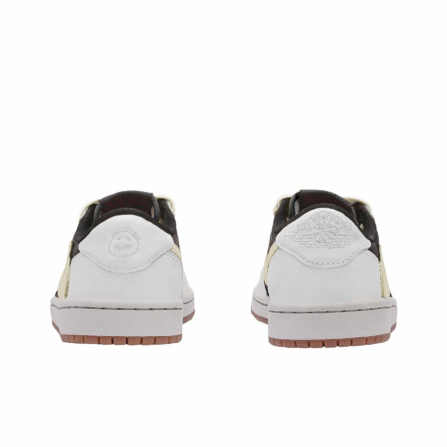 Travis Scott Jordan 1 Custom Jordans Off White Black