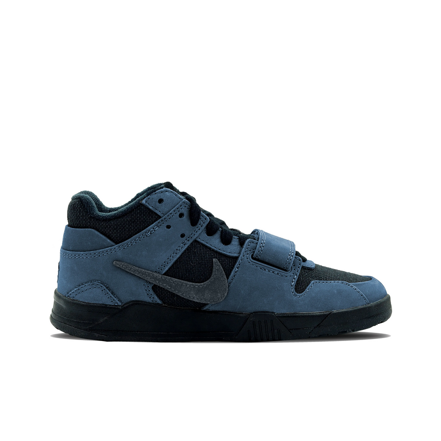 Travis Scott Jordan 1 Custom Jordans Blue Black Grey