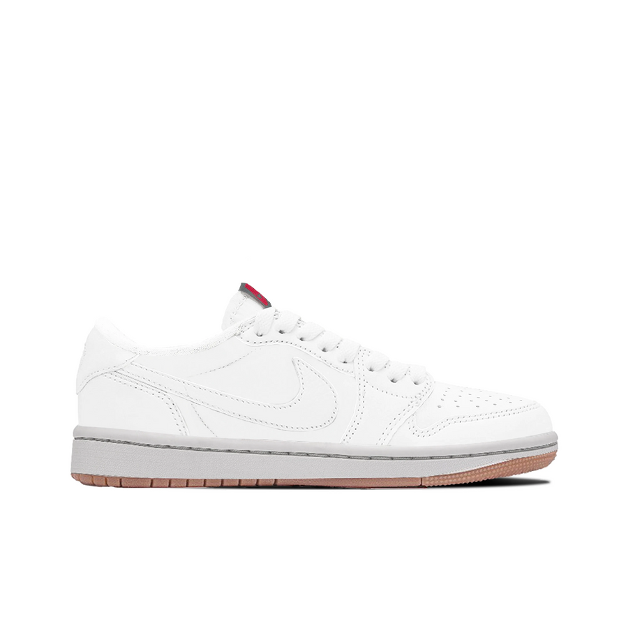 Travis Scott Jordan 1 Custom Jordans White Low