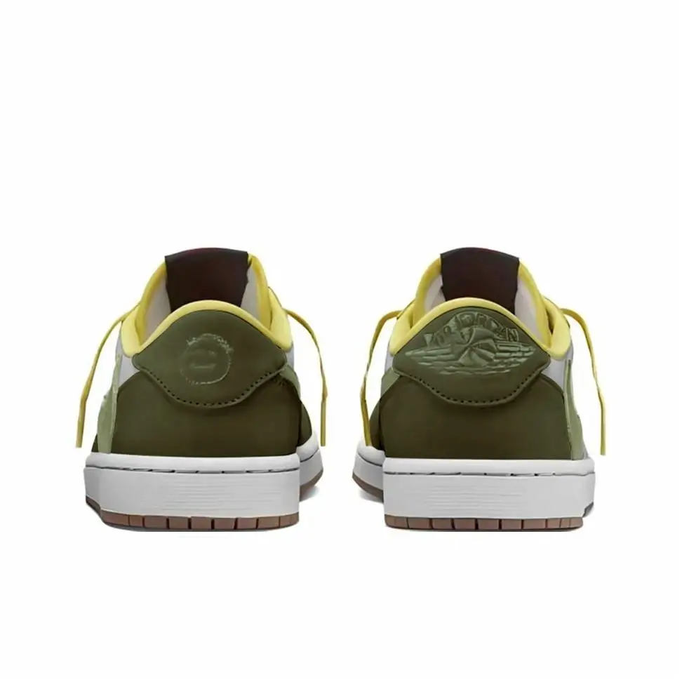 Travis Scott Jordan 1 Custom Jordans Dark Grey Green