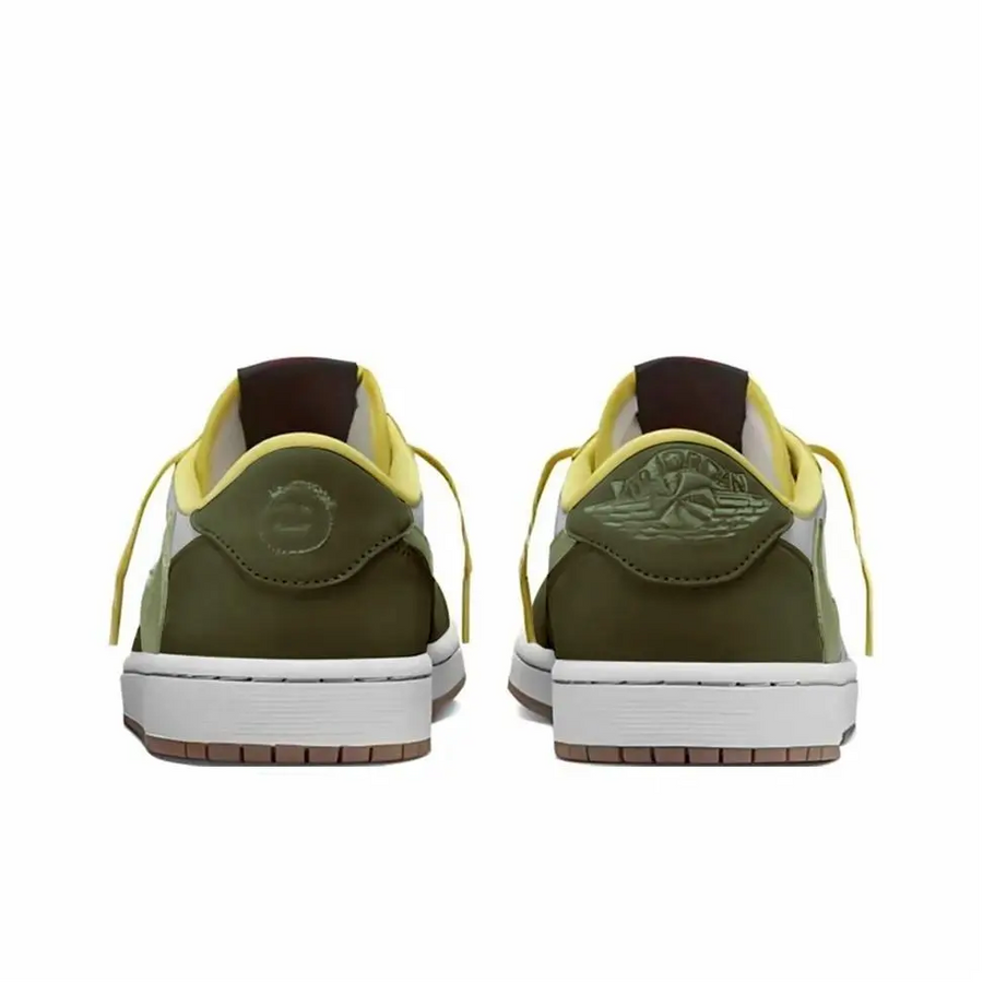 Travis Scott Jordan 1 Custom Jordans Dark Grey Green
