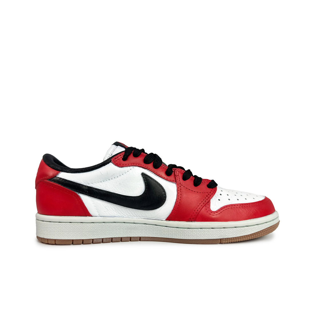 Travis Scott Jordan 1 Custom Jordans Red White Black