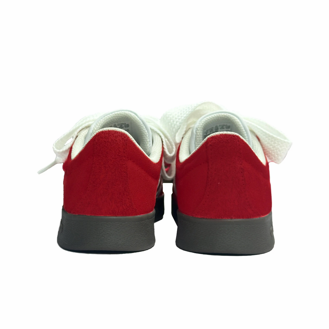 Red White Wide Laces - Adidas Samba Custom