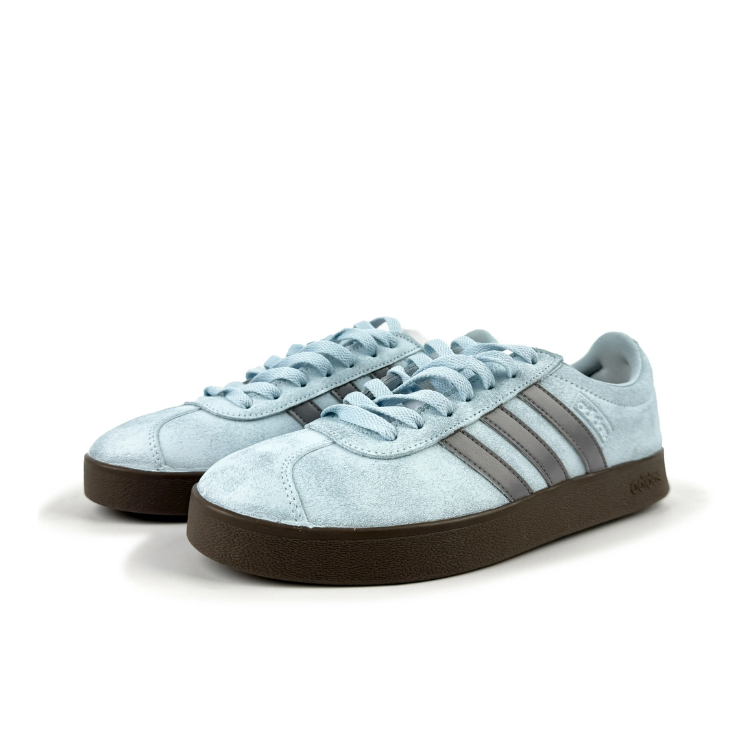 Light Blue Dark Grey - Adidas Samba Custom