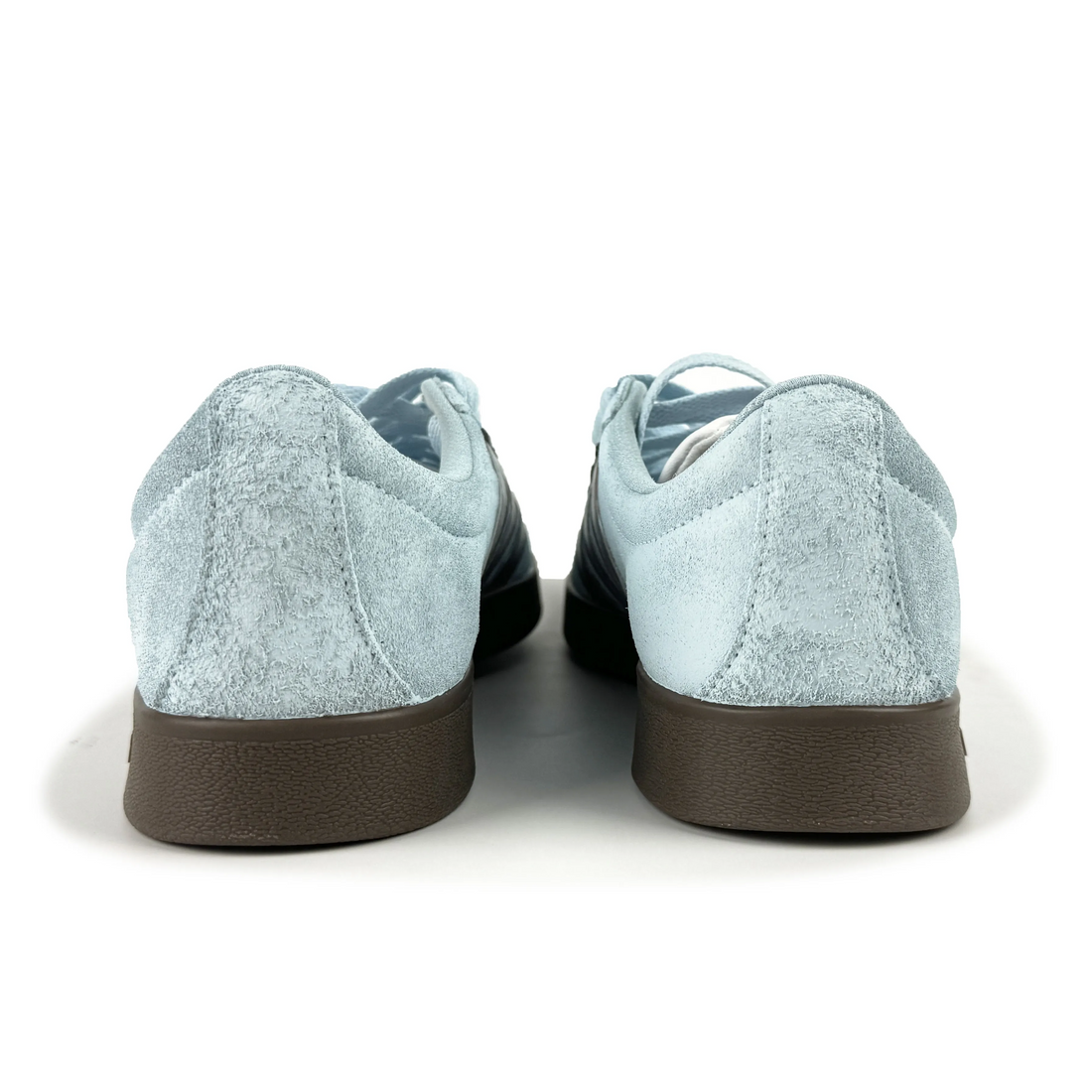 Light Blue Dark Grey - Adidas Samba Custom