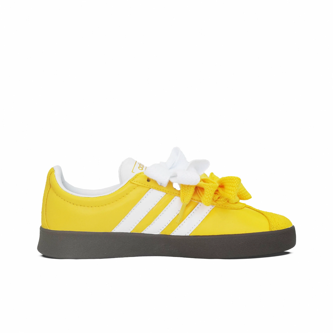 Lemon Yellow White- Adidas Samba Custom