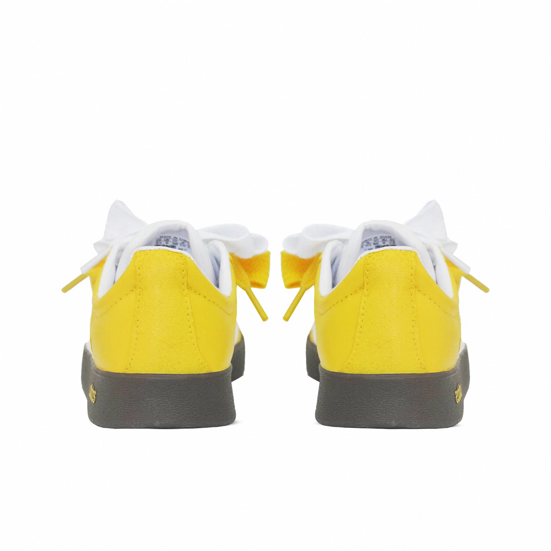 Lemon Yellow White- Adidas Samba Custom