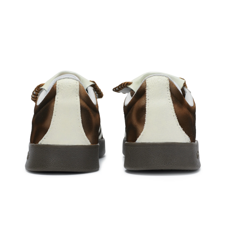 Brown Leopard Print - Adidas Samba Custom