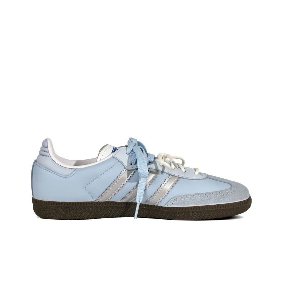 Light Blue Sliver- Adidas Samba Custom