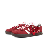 Red Bows And Love Hearts - Adidas Samba Custom