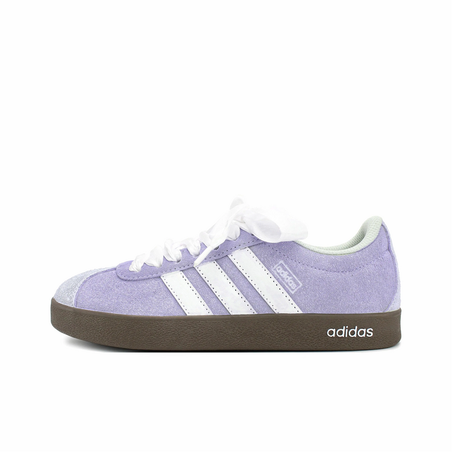 Purple White - Adidas Samba Custom