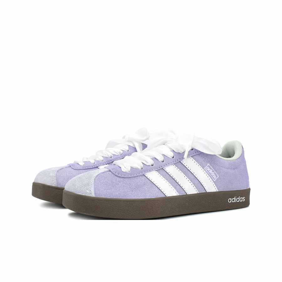 Purple White - Adidas Samba Custom