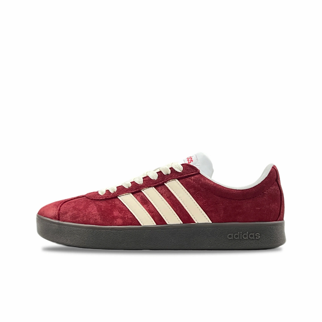 Dark Red White - Adidas Samba Custom