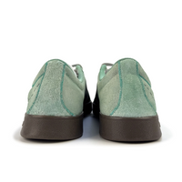 Green Black Frog Cartoon - Adidas Samba Custom