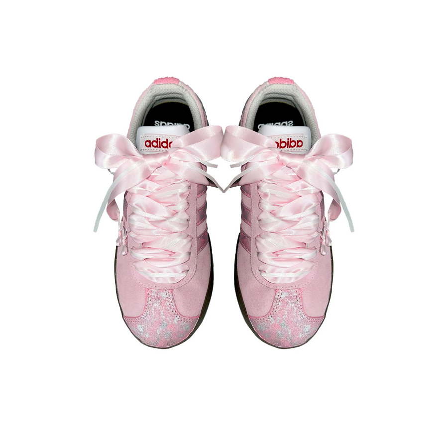 Pink Bow-Knot - Adidas Samba Custom