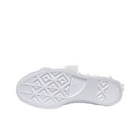 Custom Converse White Flower Embroidery Lace Pearls Wedding Shoes